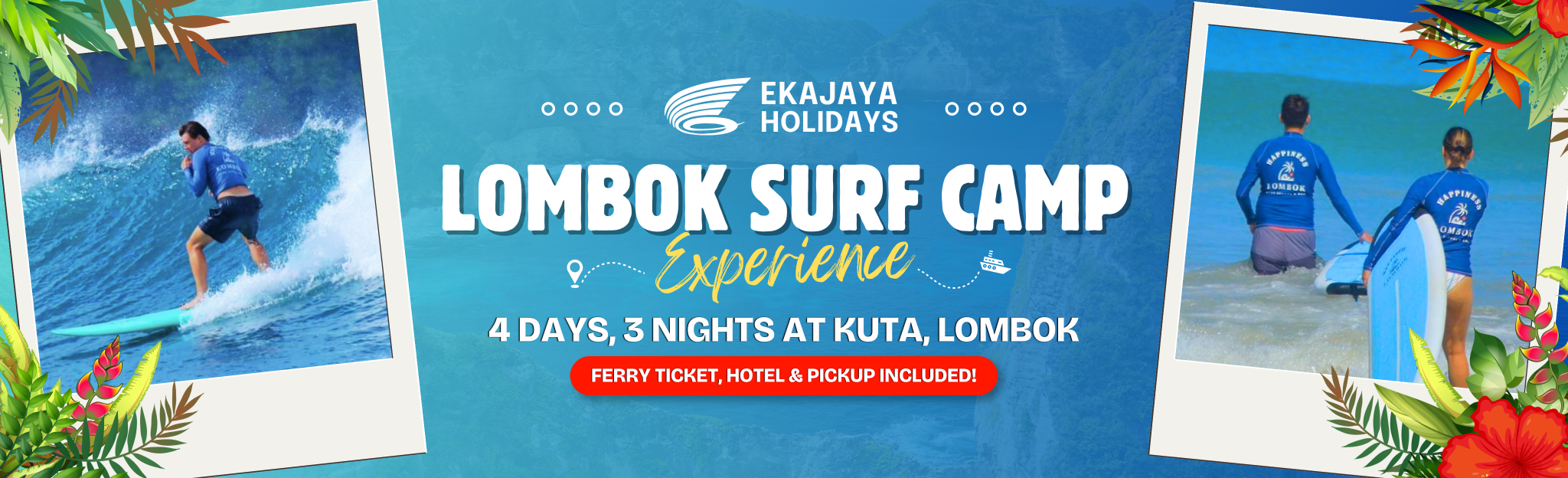 Happiness Lombok Surf