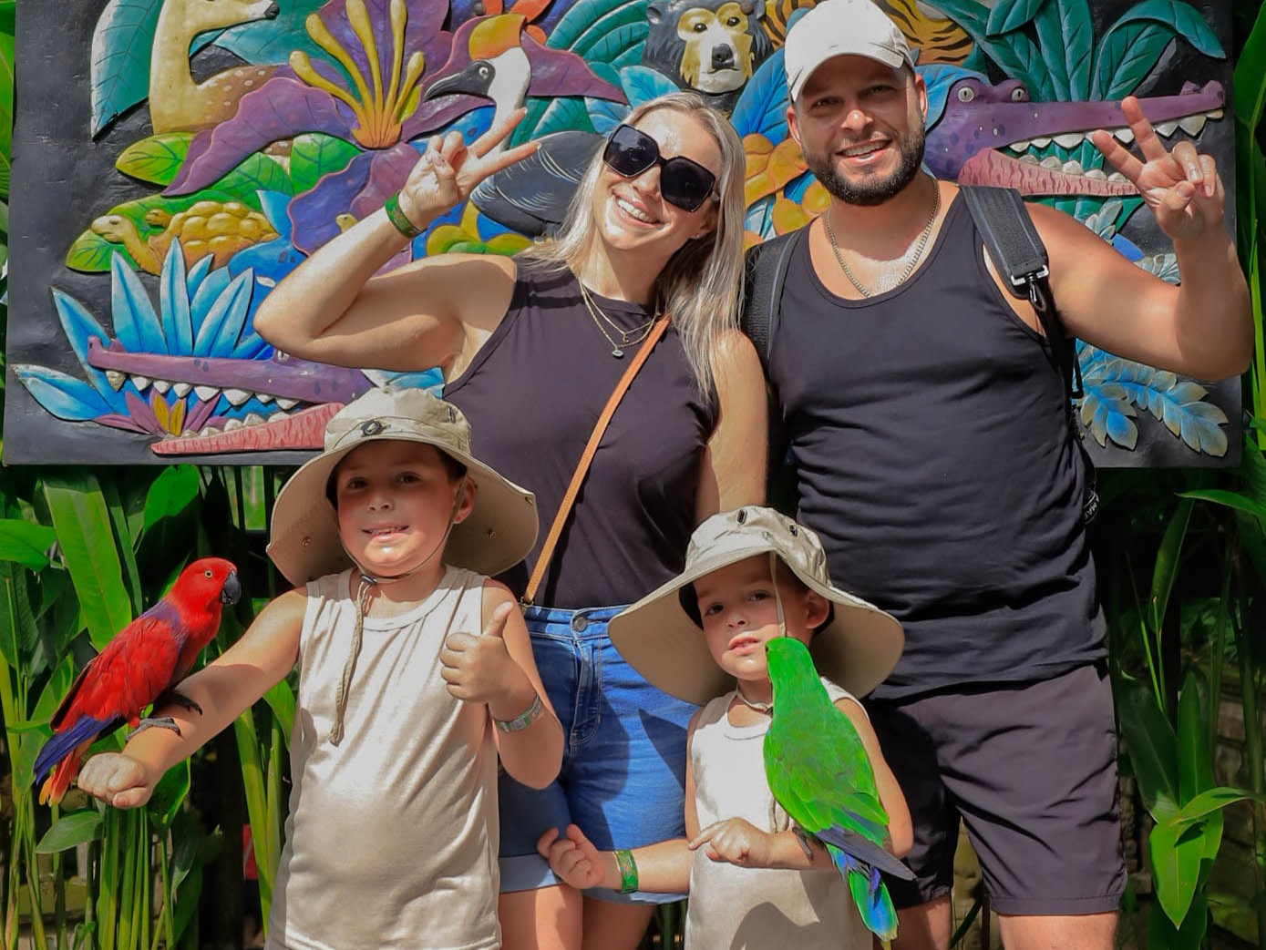 Breakfast with Orangutan at Bali Zoo